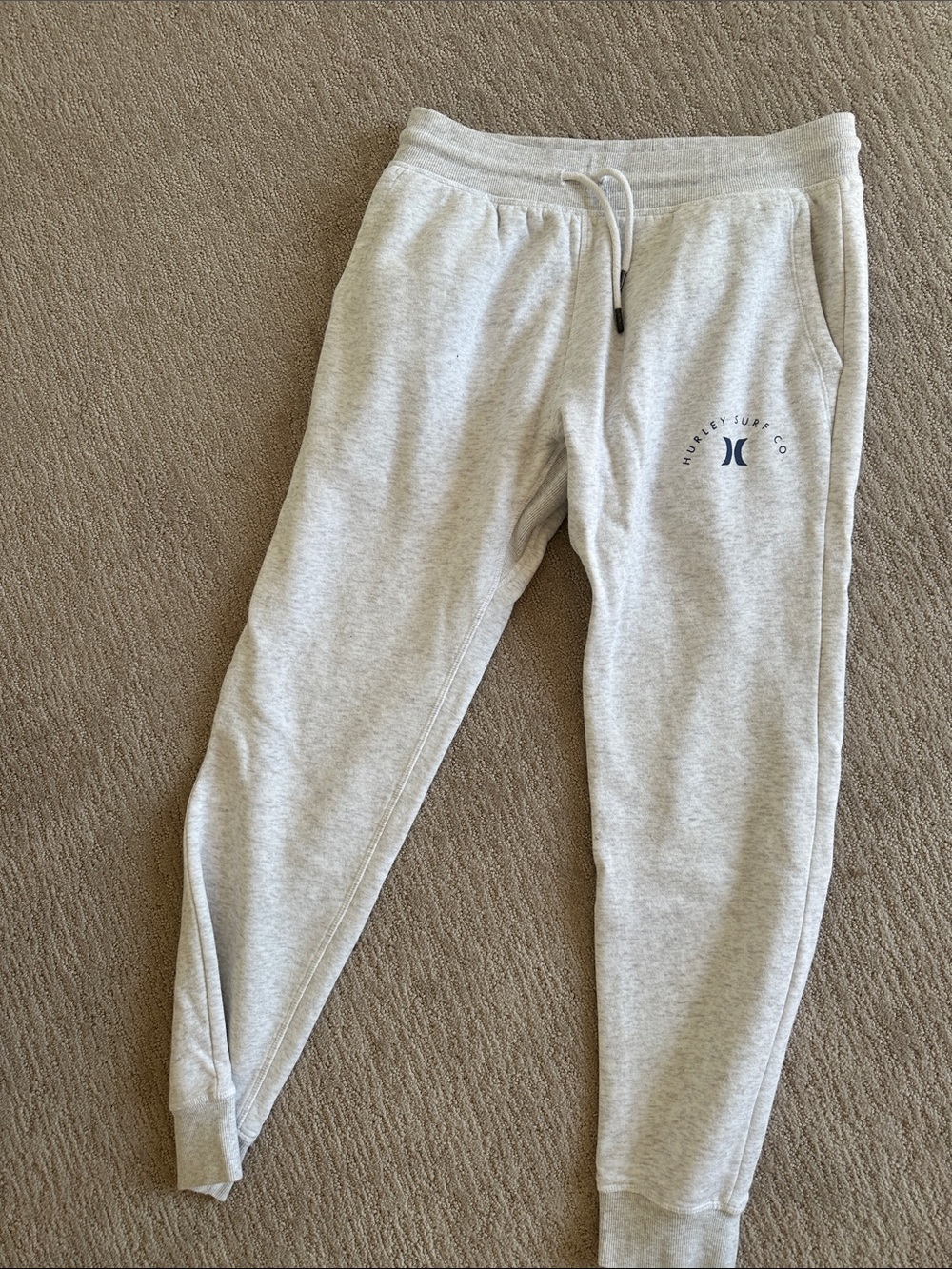 Hurley Kids Light Gray Jogger Sweatpants